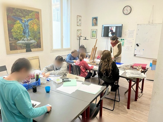 Stage de dessin ou peinture - 6/10 ans - Marseille 6è