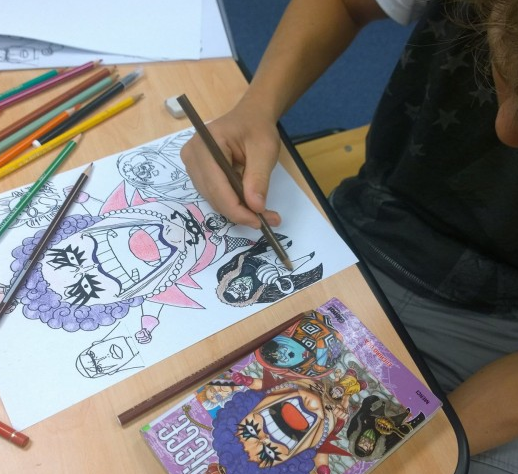 Stage Dessin : Deviens mangaka ! 2h30x5j - 12/20 ans - Paris 16è