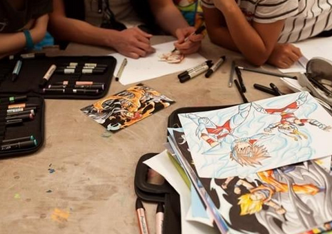 Stage Dessin manga & Manga numérique 7/14 ans - 5j - Paris 9è