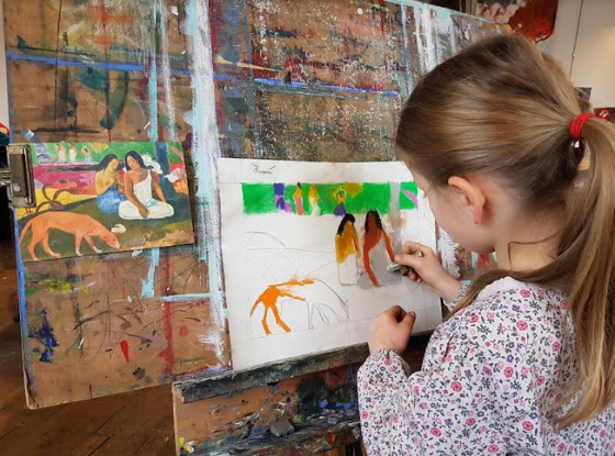 Stage peinture-dessin pour enfant dès 4 ans Mairie de Courbevoie