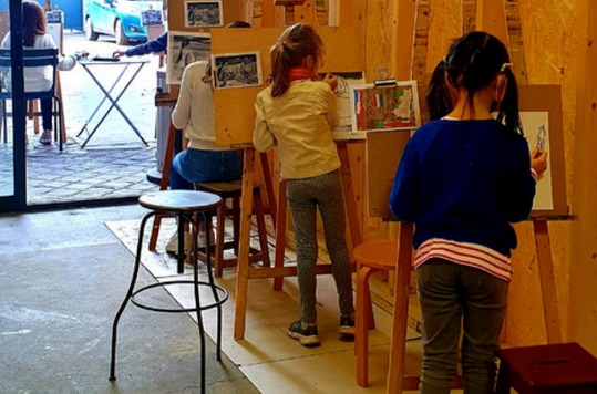 Stage peinture-dessin pour enfant dès 4 ans Mairie de Courbevoie