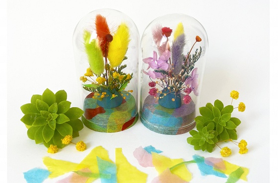Stage DIY cloche fleurie colorée - 7/14 ans - Saint Ouen 93