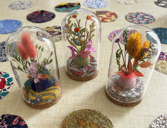 Stage DIY cloche fleurie colorée duo - 7/77 ans - Saint Ouen 93