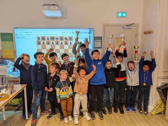 Stage échecs Franklin - 4/12 ans - Paris 16e
