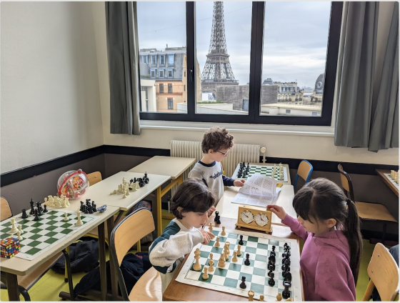 Stage échecs Franklin - 4/12 ans - Paris 16e
