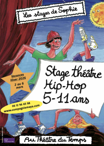 Stage enfants Théâtre & HIP HOP - 5/11 ans - Paris 11è