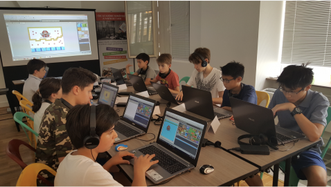 Stage initiation python jeu d’aventure - 11/15 ans - Paris 15è