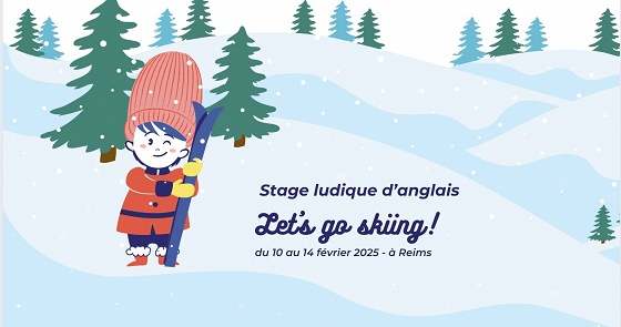 Stage ludique d’anglais vacances d’hiver : Let’s Go Skiing !