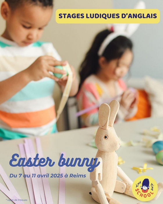 Stage ludique d’anglais vacances de printemps : Easter Bunny