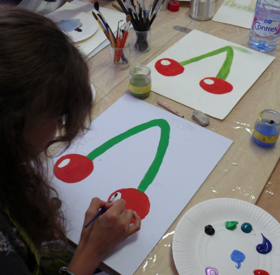 Stage modelage, dessin, peinture sur chevalet 4X2h - 11/16ans - Paris 14è