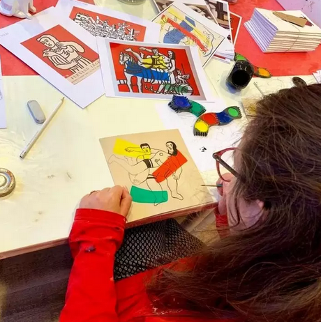 Stage modelage et peinture 3hx5j - 4/12 ans - Paris 17è