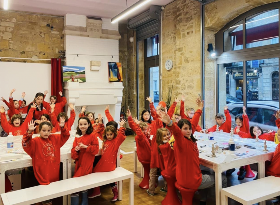 Stage modelage et peinture 3hX5J - 4/14ans - 33 Bordeaux Chartrons