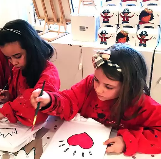 Stage modelage et peinture 4/14 ans 5j - Paris 17è