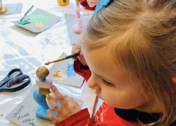 Stage modelage et peinture 5j - 4/14ans - 33 Bordeaux Chartrons