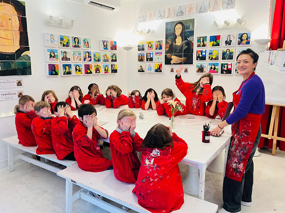 Stage modelage ou peinture 3h - 4/14 ans - Vincennes