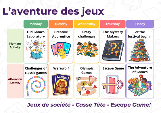 Stage Multi activités 1j - 3/11 ans - Nogent-sur-Marne 94