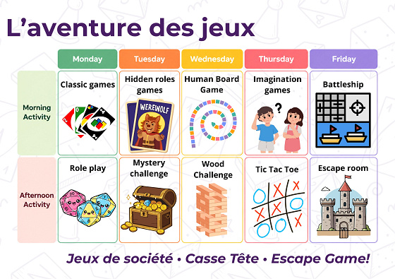 Stage Multi activités 1j - 3/11 ans - Suresnes 92