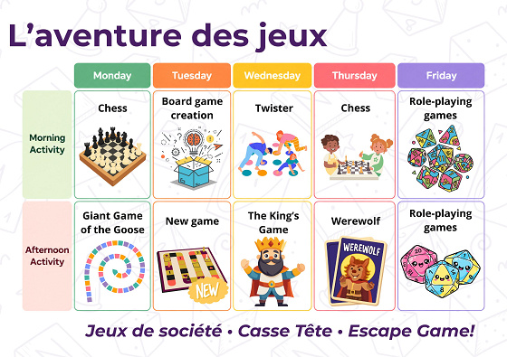 Stage Multi activités 5j - 3/11 ans - Rueil-Malmaison 92