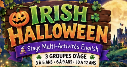 Stage Multi-Activités Anglais 5j - 3/12 ans - Lyon 6è