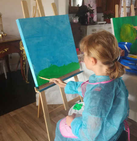 Stage peinture 4/12ans 2h - Nancy 54