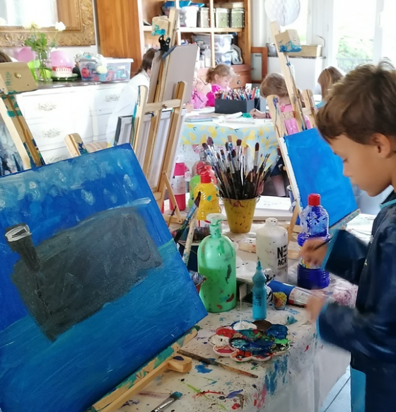 Stage peinture 4/12ans 2h - Nancy 54