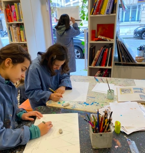 Stage Peinture d’après Artistes - 7/16 ans - Paris 15è