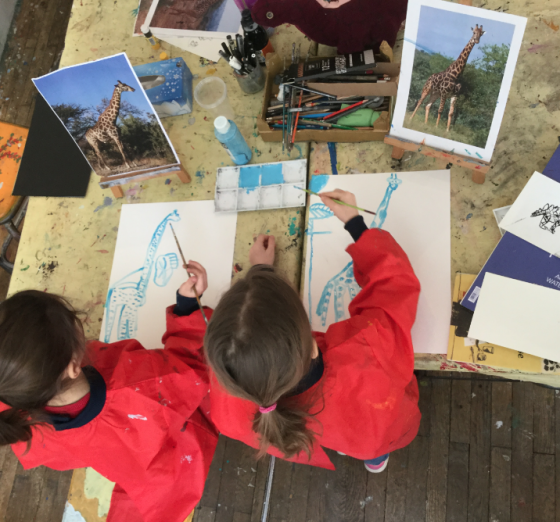 Stage Peinture d’après Artistes - 7/16 ans - Paris 15è