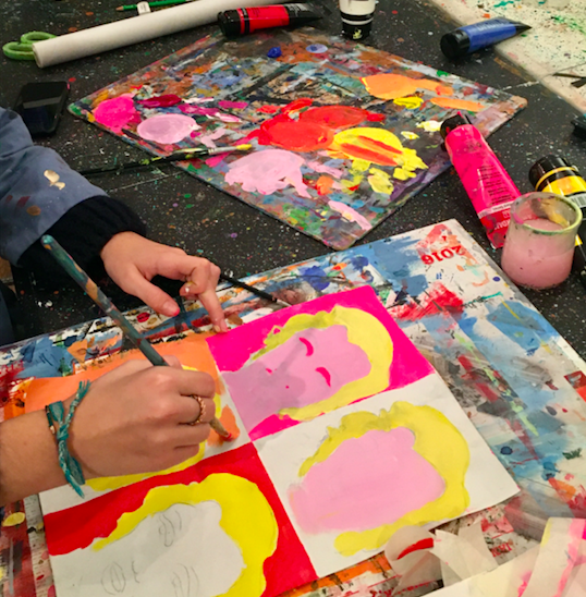 Stage Peinture d’après Artistes - 9/16 ans - Paris 15è