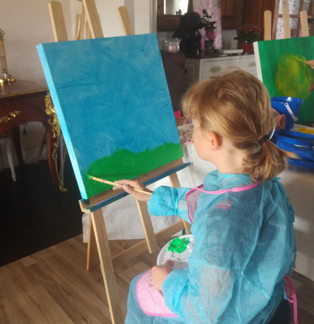 Stage peinture/dessin/manga/aquarelle 1h30 - 4/12ans - Nancy 54