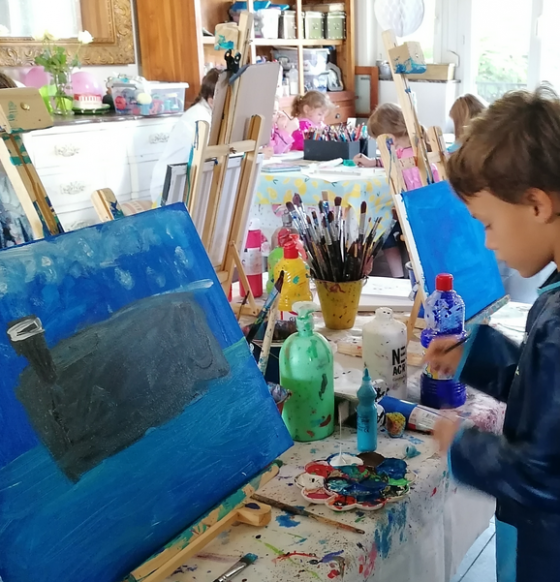Stage peinture/dessin/manga/aquarelle 1h30 - 4/12ans - Nancy 54