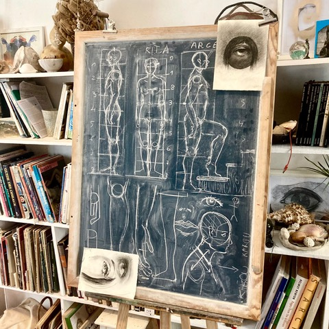 Stage peinture et dessin 3hx5j - 6/15 ans - 92 Boulogne