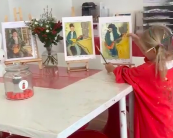 Stage peinture et modelage 3h - 4/14 ans - Versailles 78