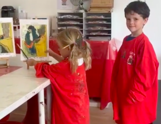 Stage peinture et modelage 3h - 4/14 ans - Versailles 78