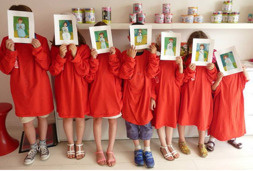 Stage peinture et modelage 3h - 4/14 ans - Versailles 78