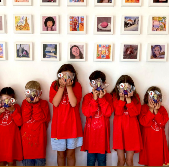 Stage peinture et modelage 5j - 4/14 ans - Paris 15è
