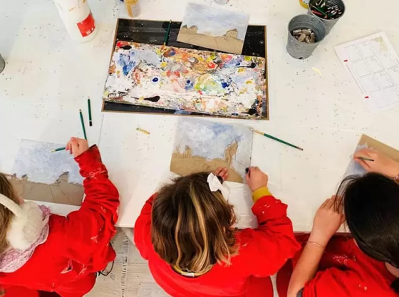 Stage peinture et sculpture 1j - 4/12ans - Paris 11è