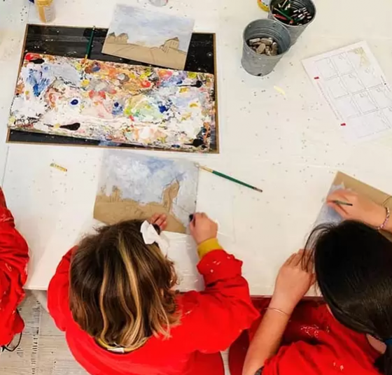 Stage peinture et sculpture 3h - 4/14ans - Tassin 69