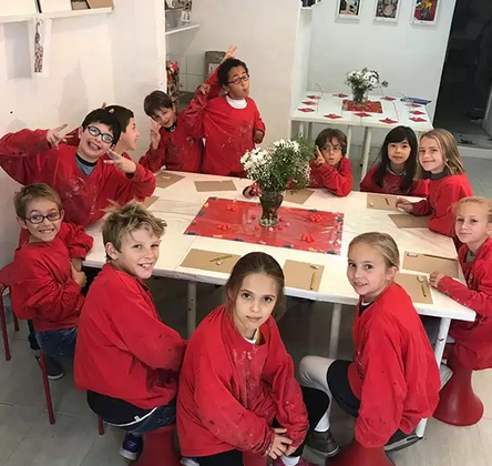 Stage peinture et sculpture 3hx5j - 4/12ans - Tassin 69