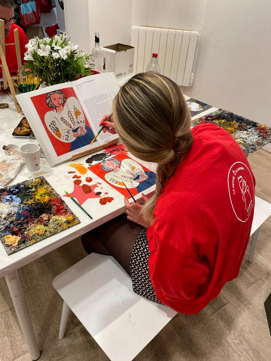 Stage peinture ou sculpture 2h30x5j - 11/17 ans - 06 Antibes