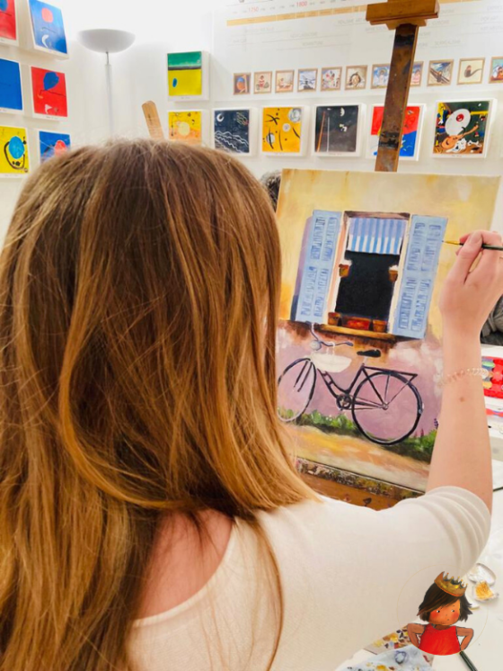 Stage peinture ou sculpture 2h30x5j - 11/17 ans - 06 Antibes