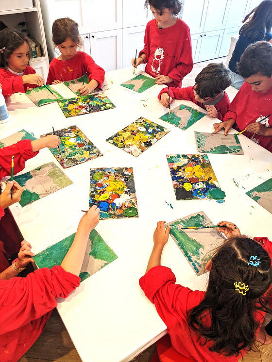 Stage peinture ou sculpture 5j - 4/10 ans - 06 Cannes