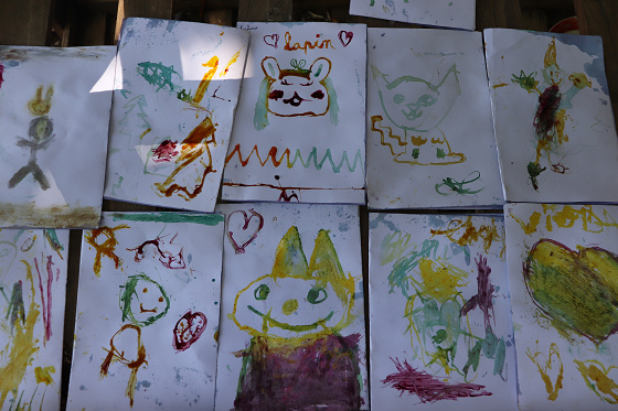 Stage peinture végétale à la ferme 2h - 3/14 ans - Avignon 84