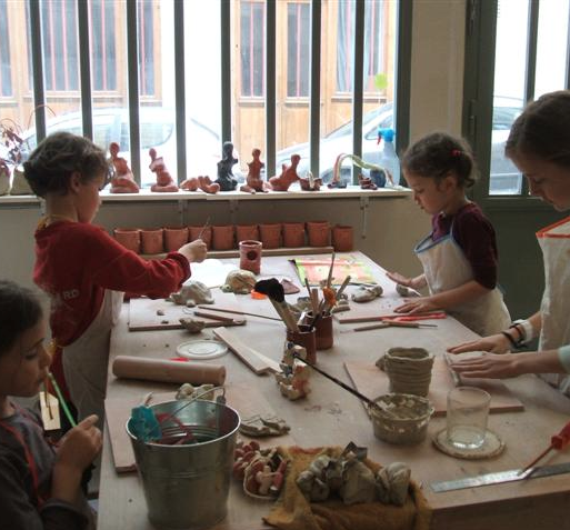 Stage poterie 2h - 4/12ans - Paris 10è