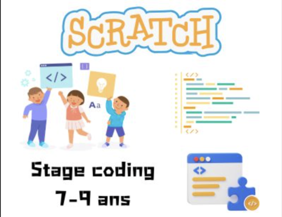 Stage robotique et coding 3hx5j - 7/9 ans - Chesnay