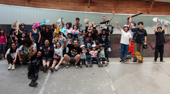 Stage Skateboard 3h30 - 5/10ans - Skatepark couvert Paris 18è