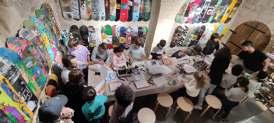 Stage street art 4j - 6/15 ans - Paris 3è