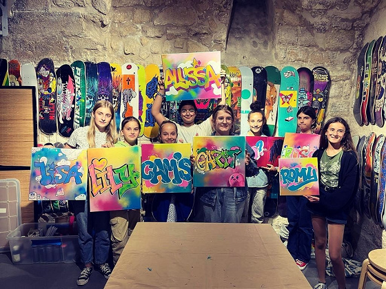 Stage street art enfant 3h - 6/9 ans - Paris 3è