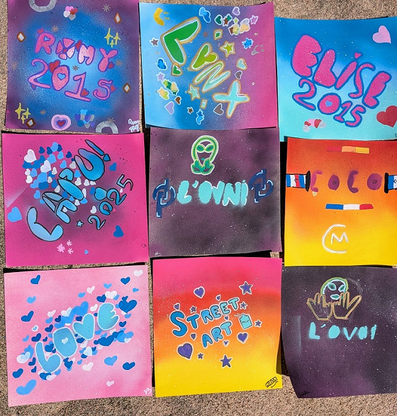 Stage street art & jeux sportifs 5j -7/15 ans - Millery 69