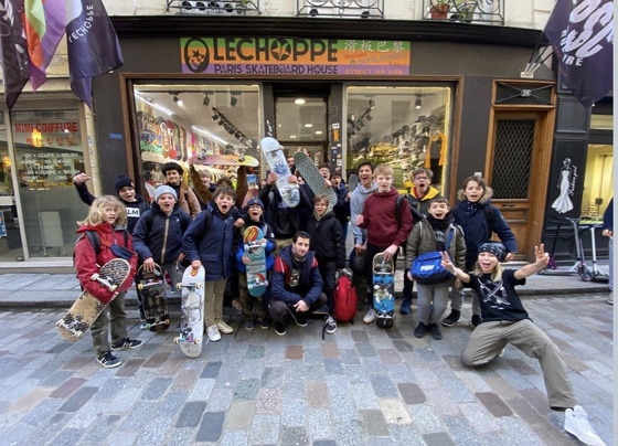 Stage street itinérant skateboard 5j - 10/17 ans - Paris 3è