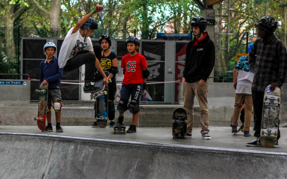 Stage street itinérant skateboard et trottinette freestyle 1j - 10/16 ans -Paris 3è